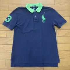 polo ralph lauren ネイビー ポロシャツ ビッグポニー swag POLO RALPH LAUREN ビッグポニー 長袖ポロシャツ ネイビー レディース