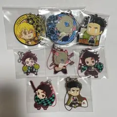 鬼滅の刃　ストラップ　カプセルラバーマスコット　まとめ売り