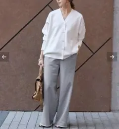 【Spick and Span】スウェットルーズパンツ