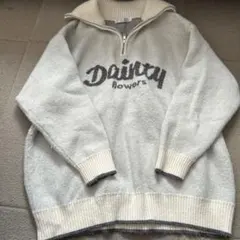 オリーブデオリーブ ジッパー ニット セーター