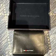 TOMMY HILFIGER ブラック 3つ折り財布