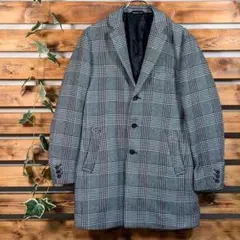 INHERIT インヘリット　ロングコート　グレー系　メンズ　秋　春のサムネイル
