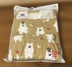 ユニクロ　半袖パジャマ　新品未開封 120cm しろくまのパンツ ツペラツペラのサムネイル