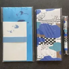 懐紙&懐紙ホルダーセット　鳥獣戯画レターセット 和小物