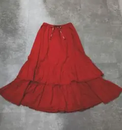 25SS noir kei ninomiya 赤チュールスカート | Mercari