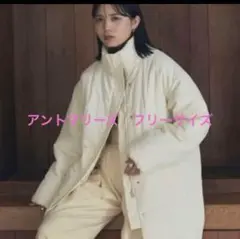 人気完売　Aunt Marie's ダウンライク中綿ショートコート