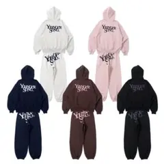 younger song ロゴ入りスウェットパンツ・パーカーセット