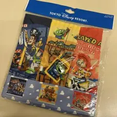 2019 ディズニー リゾート 限定 トイストーリー ミニタオル ガーゼタオル