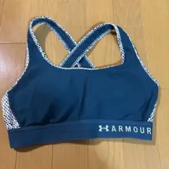 【値下げ】Under Armour ダークグリーン スポーツブラ　LG