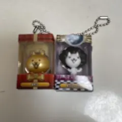 チョコボックス　にゃんこ大戦争 キーホルダー ネコフィーバー 金ネコセット