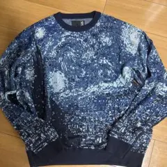 LAKOLE クルーネックニット ブルー系 Lサイズのサムネイル