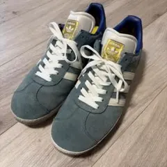 adidas GAZELLE グリーン×ホワイト 28.0cm