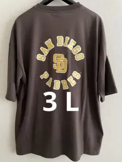 SD Padresパドレス　サークルロゴ　Tシャツ 3L
