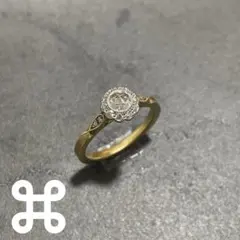 hum ROSE CUT DIAMOND PAVE RING rc-R99S - メルカリ