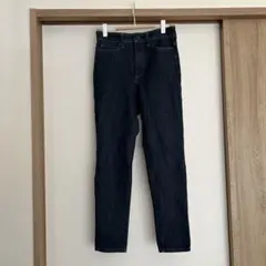 ユニクロ　デニム　サイズ25 63.5cm ダークブルー　スキニー　ストレート