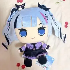 雪ミク × クロミ きゅるまるBIGぬいぐるみ - メルカリ