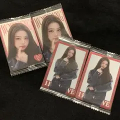 IVE WONYOUNG ウォニョン ウエハース カード 4枚セット