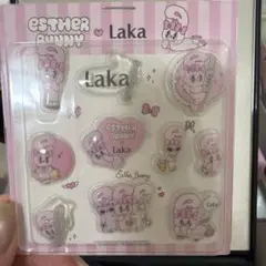 Laka x Esther Bunny 3D ボリュームシール