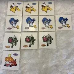 ポケモンパン　デコキャラシール　209弾　まとめ売り　セット