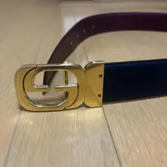 GUCCI グッチ ベルト ゴールド ヴィンテージ オールドグッチ リバーシブル