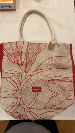 CLARINS フラワー柄 トートバッグ
