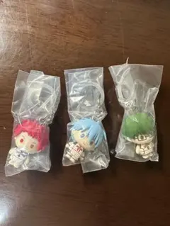 黒子のバスケ ガチャガチャ めじるしアクセサリー 黒子 赤司 緑間 まとめ売り