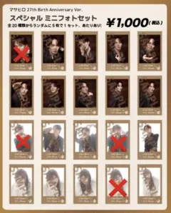 マサヒロ　ミニフォト　バラ可