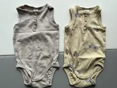 H&M ロンパース2枚セット