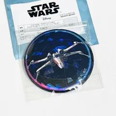 ①STAR WARS POWER THE FORCE ホログラム 缶バッジ