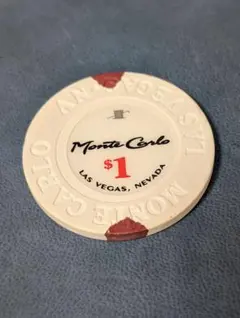 Monte Carlo $1 チップ Las Vegas