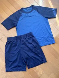 UNIQLO ネイビー エアリズム　上下セット S