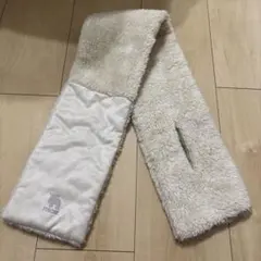 moz x Bleu Bleuet ベージュ マフラー