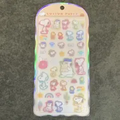 【正規品】コットンパフィーシール スヌーピー①