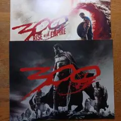 映画『300 スリーハンドレッド パンフレット 2冊セット