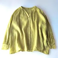 コラージュガリャルダガランテ　シアーラミー2WAYギャザーブラウス　イエローF