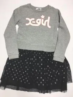 エックスガール　X-girl stages 130cm チュール ワンピース