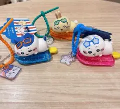 【中国限定】ちいかわ miniso猛暑の夏 アイスを食べ　キーホルダー３点セット