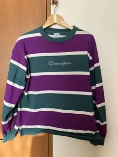 Champion ロングスリーブボーダーTシャツ