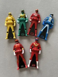 レンジャーキー　6体