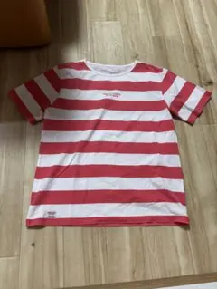 【新品】マドモアゼルノンノン ピンクボーダー Tシャツのサムネイル