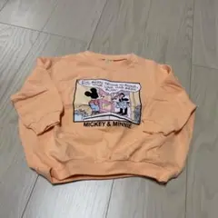 しまむら　リトシー　ディズニー　ミッキー　ベビートレーナー　ベビートップス