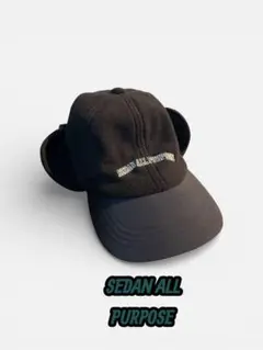 SEDAN ALL-PURPOSE フリースキャップ ♦︎ブラックフライトキャップ