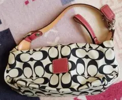 Coach ショルダーバッグ ホワイト/ブラック