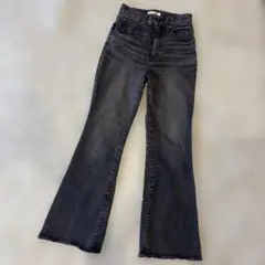 MOUSSY MVS フレアデニム ブラック 25インチ