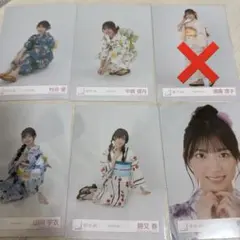櫻坂46 2025浴衣　生写真