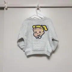 【新品タグ付き】しまむら　オサム　裏起毛トレーナー　100