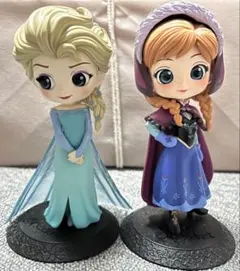 Q posket アナ エルサ フィギュア プリンセス キューポスケット