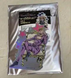 JOJO WORLD オーロラステッカー　ジョルノ・ジョバァーナ