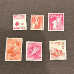年賀切手銭単位 昭和１1年 １２年 １３年 美品 昭和11年～13年 昭和24年～27年 年賀切手 お年玉切手 銭単位切手