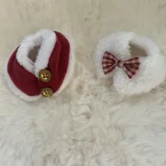 クリスマス 2点セット　ぬいぐるみ　ぬい服　ぬいコス　サンタ　トナカイ
